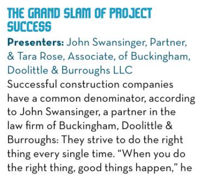 The Grand Slam of Project Success